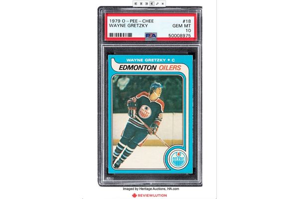 Most valued hockey cards, 1979 O-Pee-Chee #18 Wayne Gretzky Rookie Card