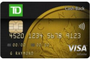 TD Cashback Visa Infinite Card - Best Gas Cashback Card 