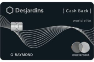 Desjardins Cashback World Elite Mastercard - Best for Cashback on Groceries 
