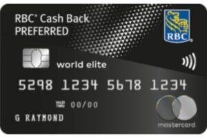 RBC Cashback Preferred World Mastercard - Best Flat-Rate Cashback Card 