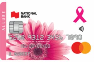 Allure Mastercard from National Bank - Best Lifestyle Cashback