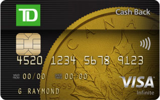 TD Cashback Visa Infinite Card